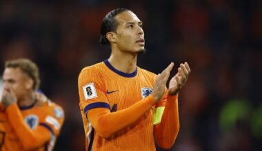 Virgil van Dijk is vanaf dinsdag de recordaanvoerder van het Nederlands elftal.