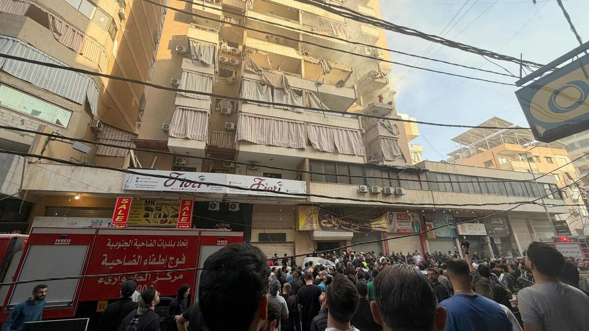 Bij de aanval in Beiroet vielen drie doden en tientallen gewonden, aldus het Libanese ministerie van Volksgezondheid.