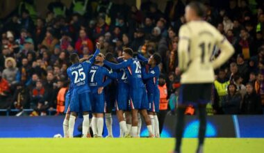 Chelsea viert feest op Stamford Bridge.