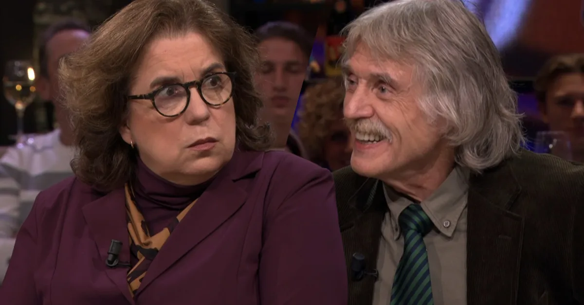 Francis van Broekhuizen vraagt Johan Derksen: 'Wat ga je morgen voor rottigs over mij zeggen?'