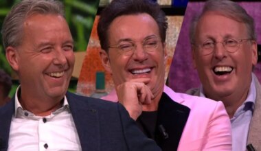 Valentijn Driessen, Gerard Joling en Chris Woerts maandagavond te gast bij Vandaag Inside