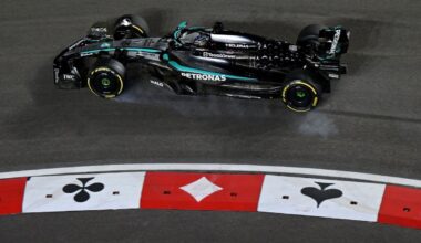 Russell voor Max Verstappen in F1-training Las Vegas, McLaren laatste na problemen