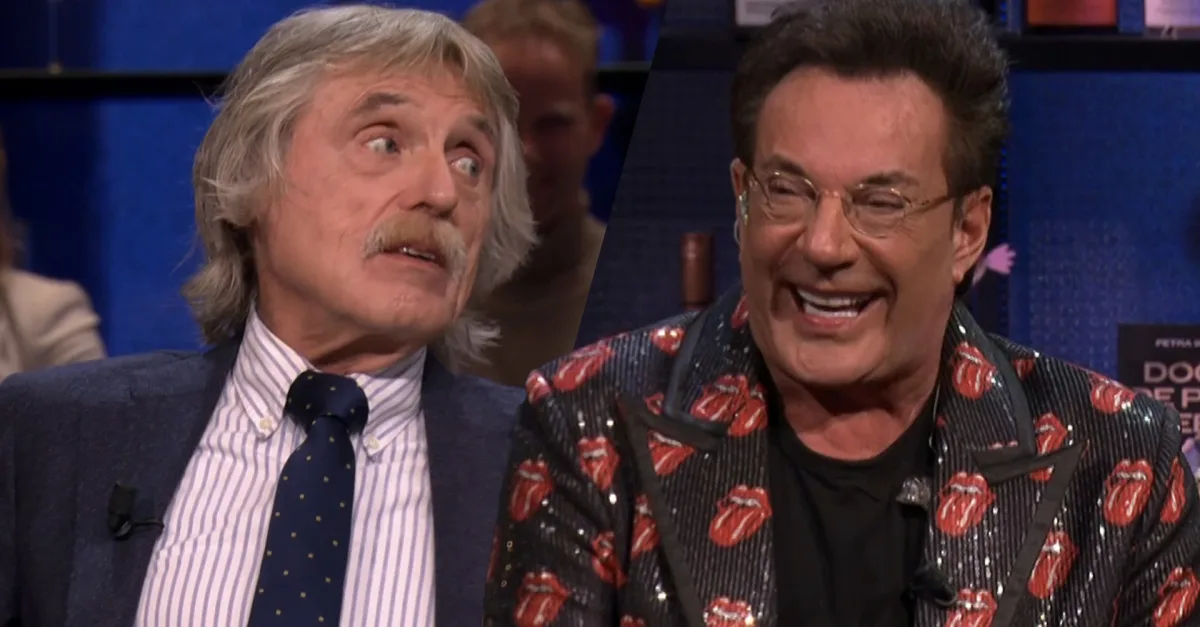 Gerard Joling gaat stuk om verspreking Johan Derksen: 'Froukje de Bok?!'