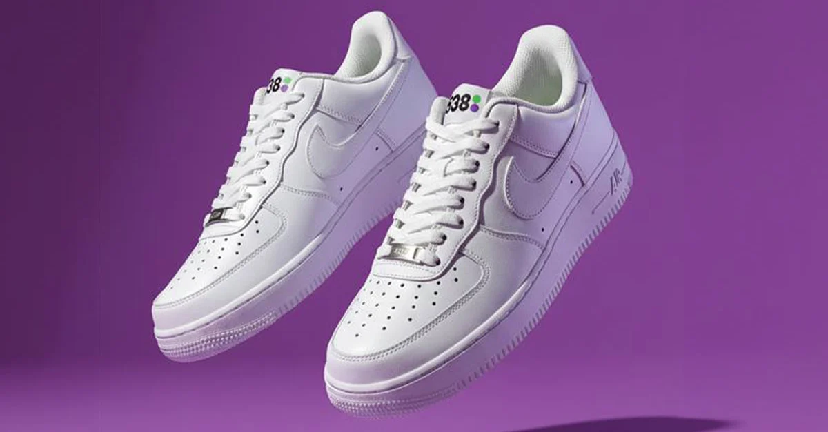 Win 538-sneakers tijdens de 538 Eeuwige 1000 💚💜👟