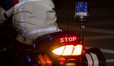 Politie neemt rijbewijs bestuurder in, slechts twee uur nadat hij 18 werd