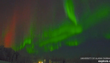 Vannacht op de uitkijk voor krachtig noorderlicht (G4 storm!)