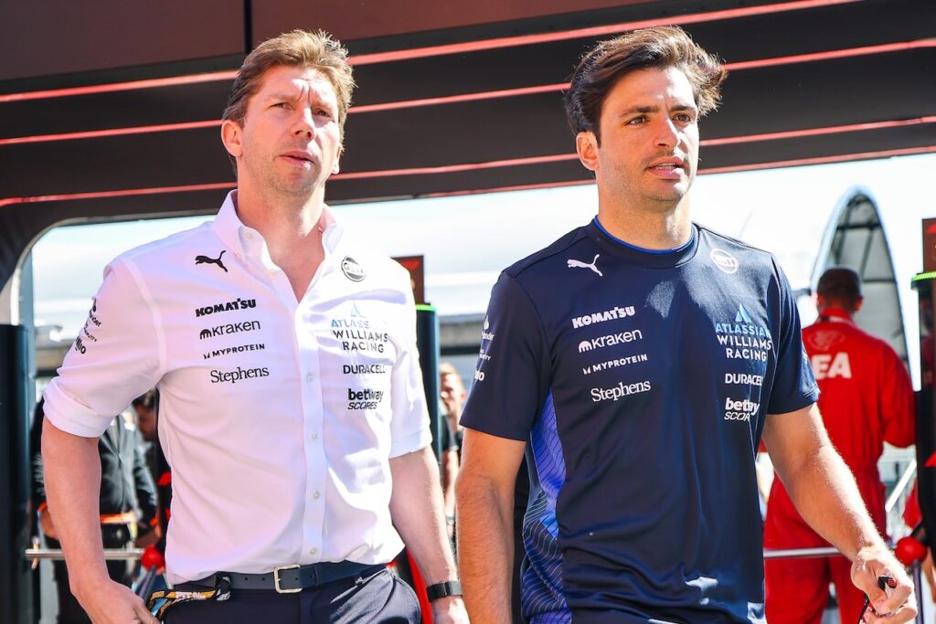 James Vowles en Carlos Sainz