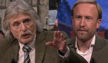 Johan Derksen en Raymond Mens in discussie over verbouwing Binnenhof: 'Ben ik niet met je eens!'
