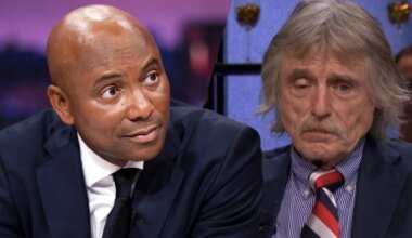 Johan Derksen hoort reactie van Humberto Tan op zijn uitspraken: 'Ik vind het niet leuk'