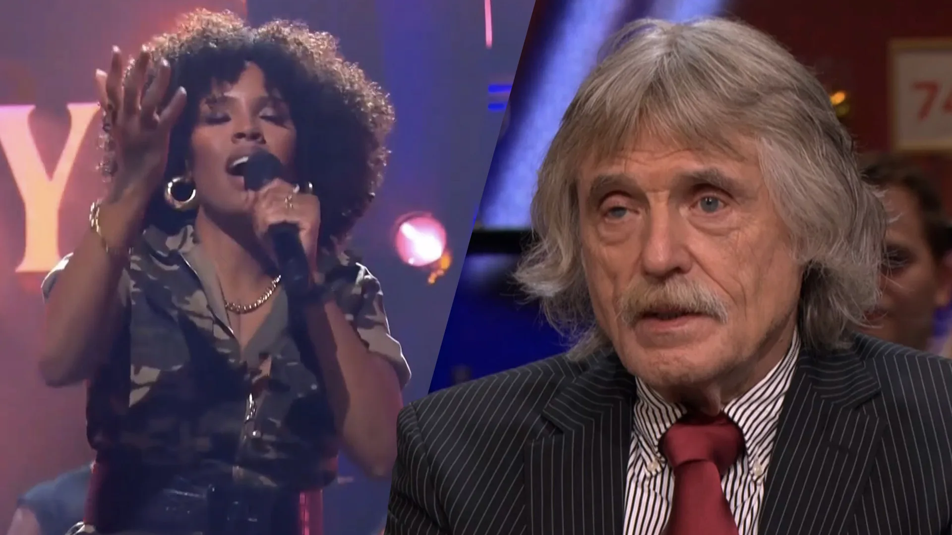 Johan Derksen in de ban van The Tribute: Battle of the Bands: 'Je zit met open mond te kijken!'