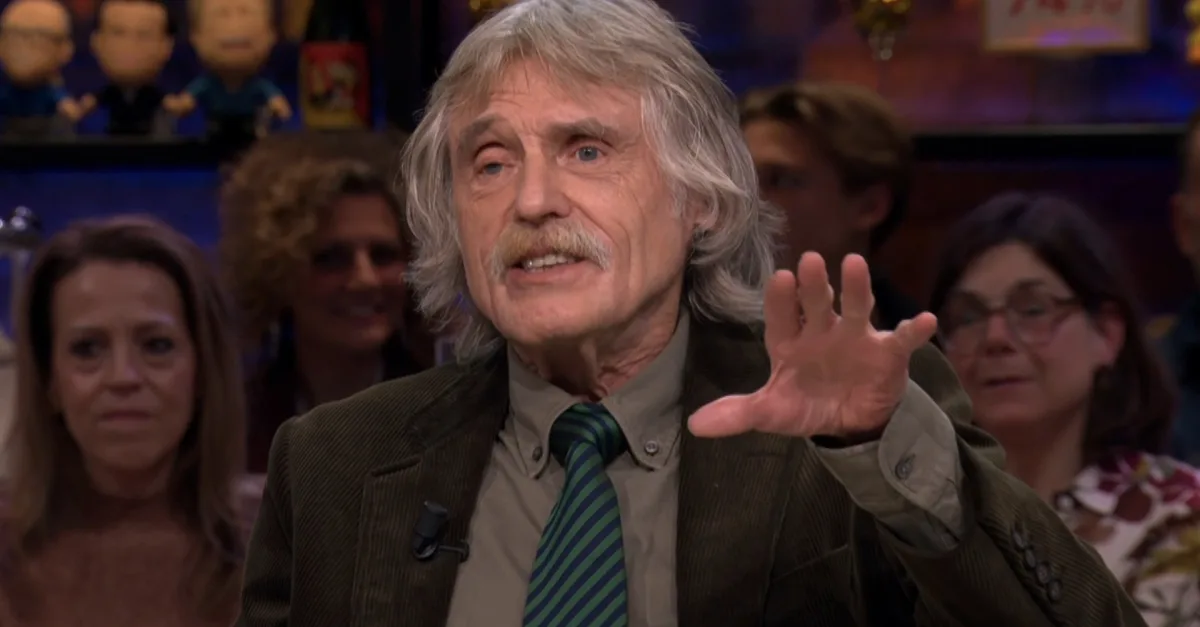 Johan Derksen in de bres voor Martin Bosma: 'PVV wordt nu voor de tweede keer gecanceld'