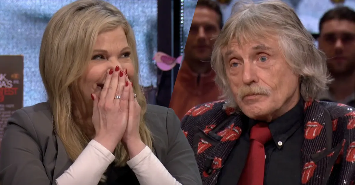 Johan Derksen maakt bloedordinaire opmerking: 'Dat komt door dat kutjasje van Gerard Joling!'