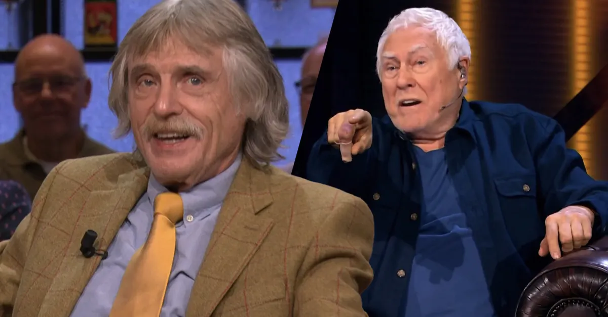 Johan Derksen ziet snoeiharde kritiek van Golden Earring-drummer op tributeband: 'Roerend mee eens'