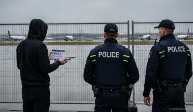 2 journalisten staande gehouden bij Brussels Airport, drone in beslag genomen