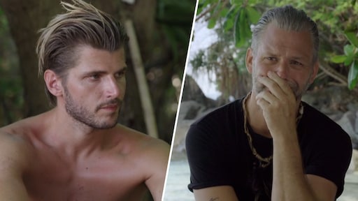 Onenigheid tussen Twan Kuyper en Kevin Hassing in Expeditie Robinson-groepsapp: 'Slang'