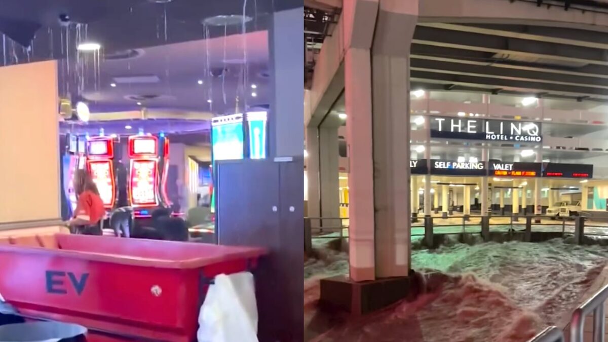 Las Vegas overstroomt