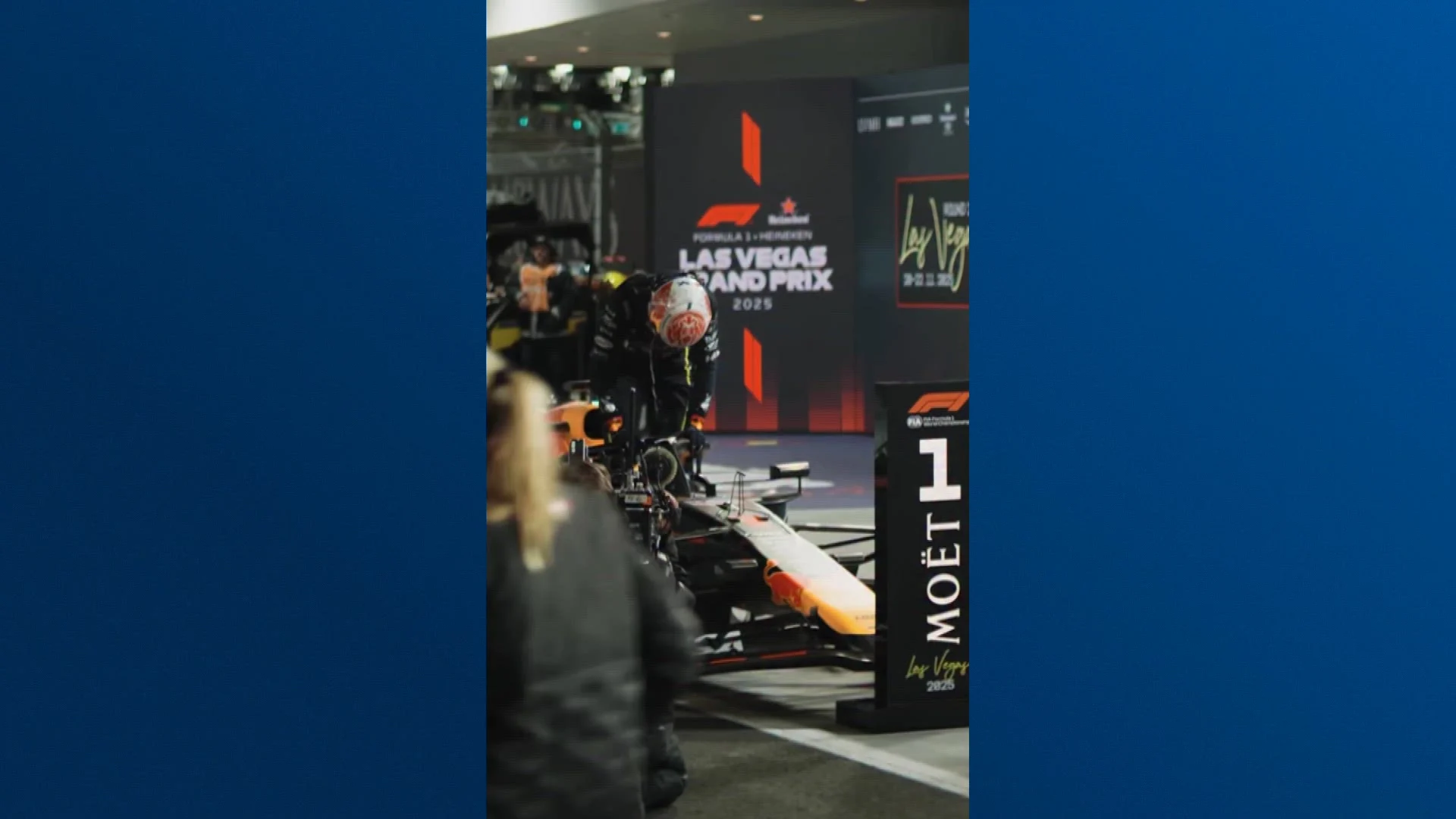 Max Verstappen wint Grote Prijs van Las Vegas en loopt in op Norris