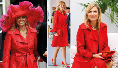 Máxima weet ’jurk van toen’ toch weer te upgraden naar hedendaags hip’