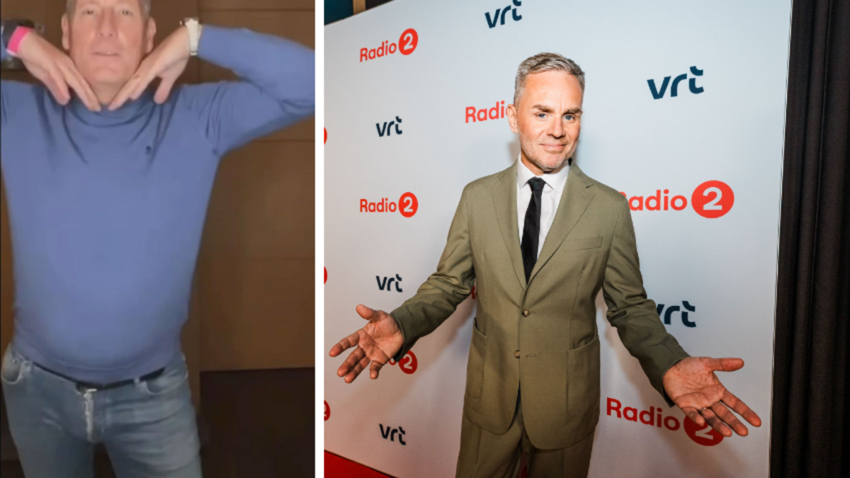 Peter Van de Veire sluit deal met Gert Verhulst en dat levert leuke beelden op: "Ik draai het nieuwe K3-nummer op de radio als..."