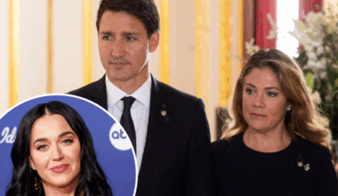 Ex-vrouw van Justin Trudeau reageert voor het eerst op zijn relatie met Katy Perry: “Ik laat mezelf teleurgesteld en boos zijn”