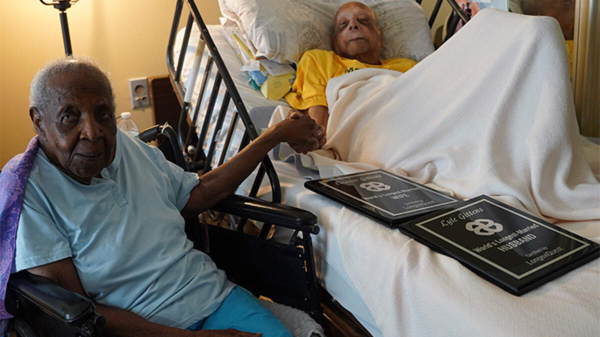 Eleanor en Lyle zijn 83 jaar getrouwd