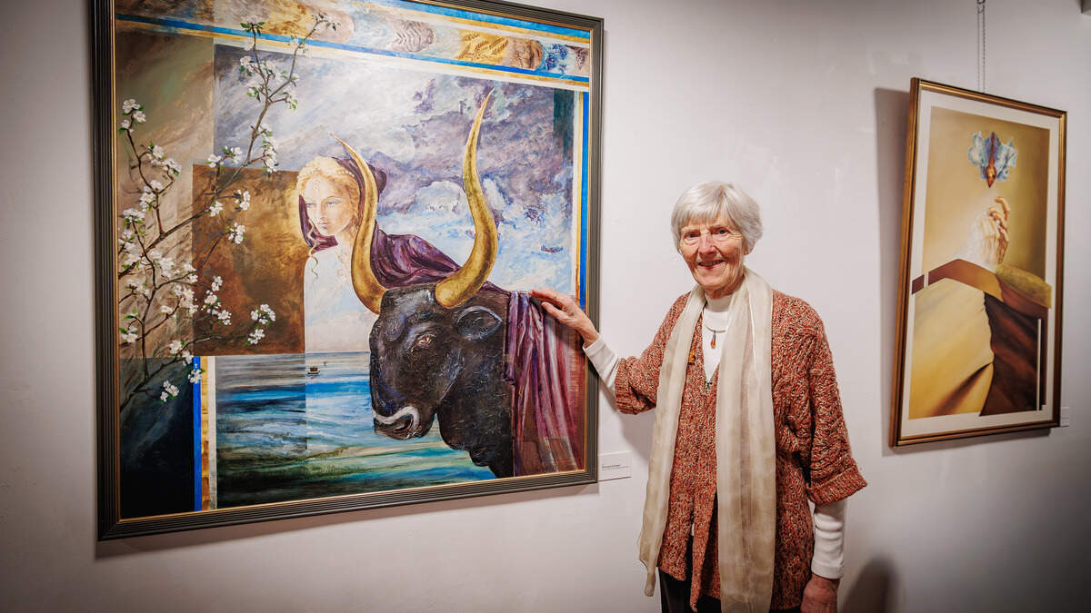 “Voor mij is schilderen zoals ademen”: retrospectieve expo toont 75-jarige carrière van kunstenares Astrid Van Lierop