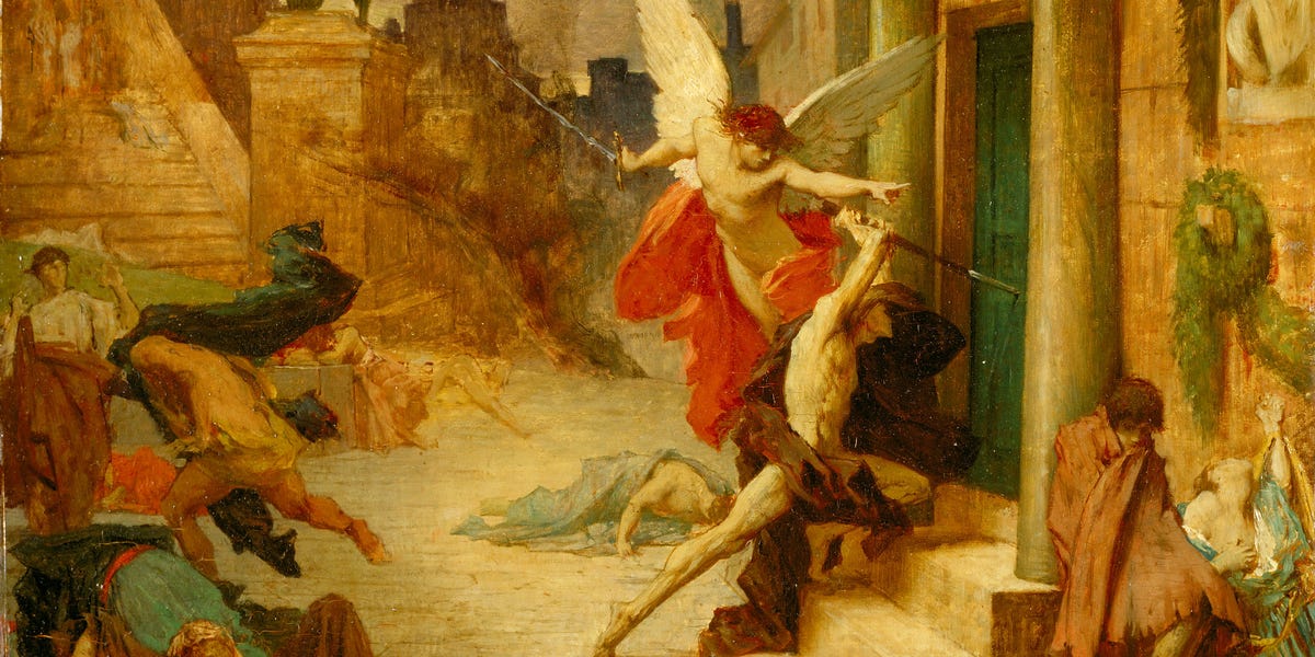 De pest van Antoninus, een ziekte die veel Romeinen fataal werd