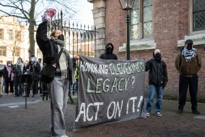 Pro-Palestijnse studenten bezetten Academiegebouw, Cleveringa-oratie verplaatst » Mare Online