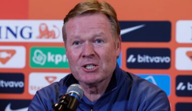 Foto: ‘Vlak voor Nederland-Litouwen bizar nieuws over Ronald Koeman’