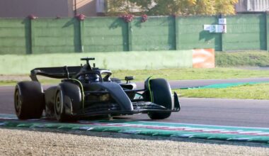 Pérez maakt eerste F1-meters voor Cadillac tijdens test in Ferrari in Imola