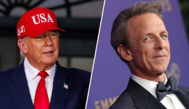 Donald Trump niet te spreken over komiek Seth Meyers: 'Minst getalenteerde persoon ooit'