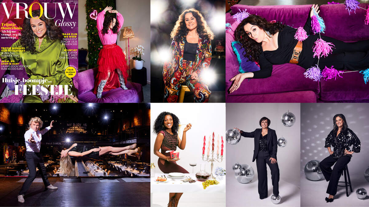 Huisje, boompje...Feestje in de nieuwste VROUW Glossy
