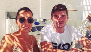 Sophie Kumpen en Max Verstappen