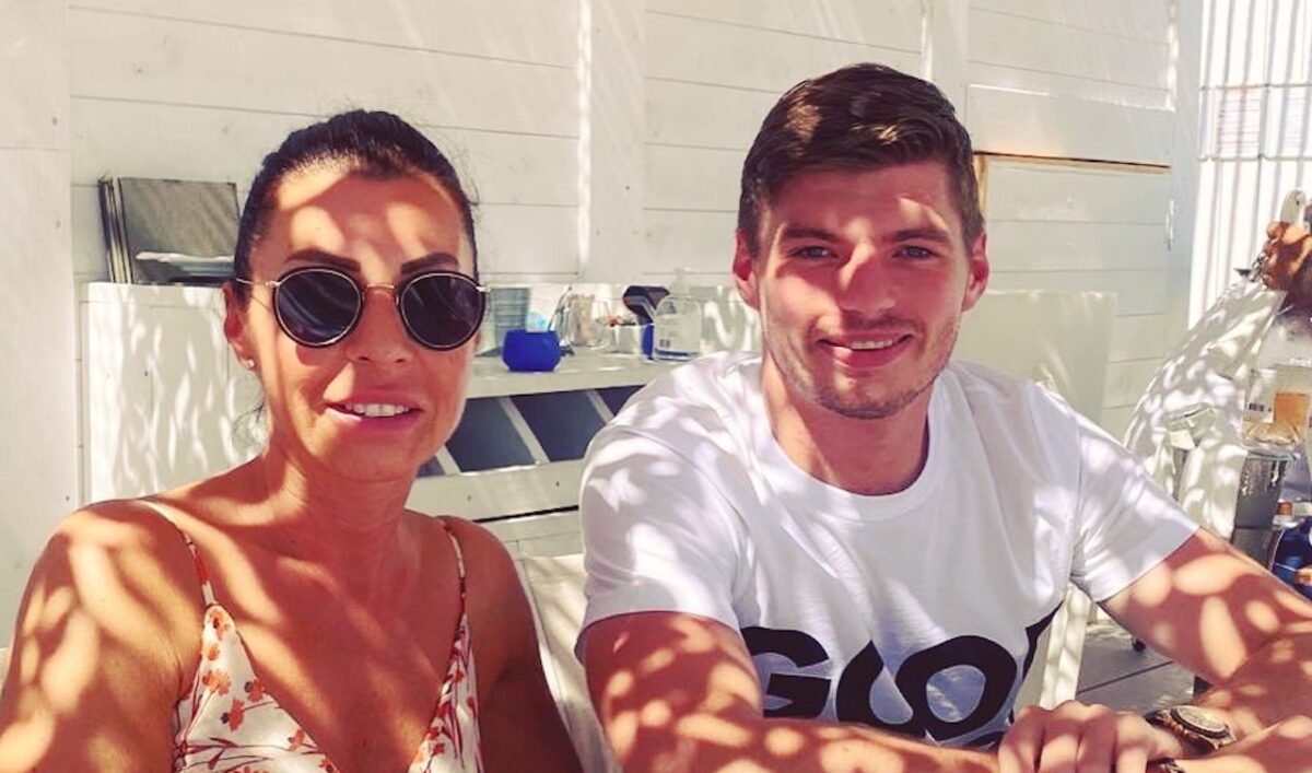 Sophie Kumpen en Max Verstappen