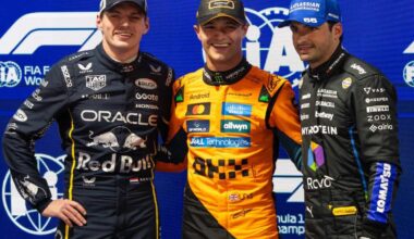 Startopstelling Grand Prix van Las Vegas