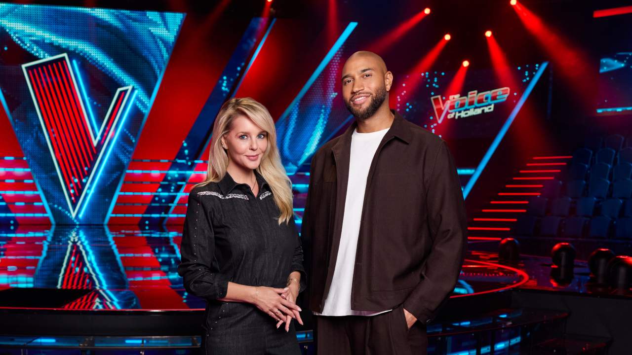 Chantal Janzen en Edson da Graca voor The Voice