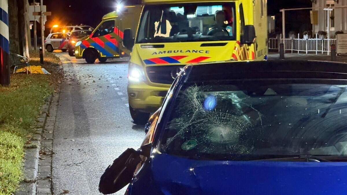 De hulpdiensten ter plaatse.