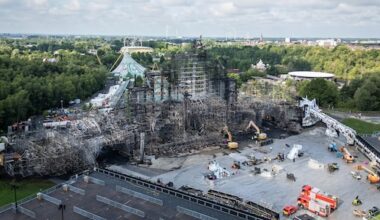 Brand Tomorrowland die hoofdpodium verwoestte mogelijk ontstaan in vuurschaal