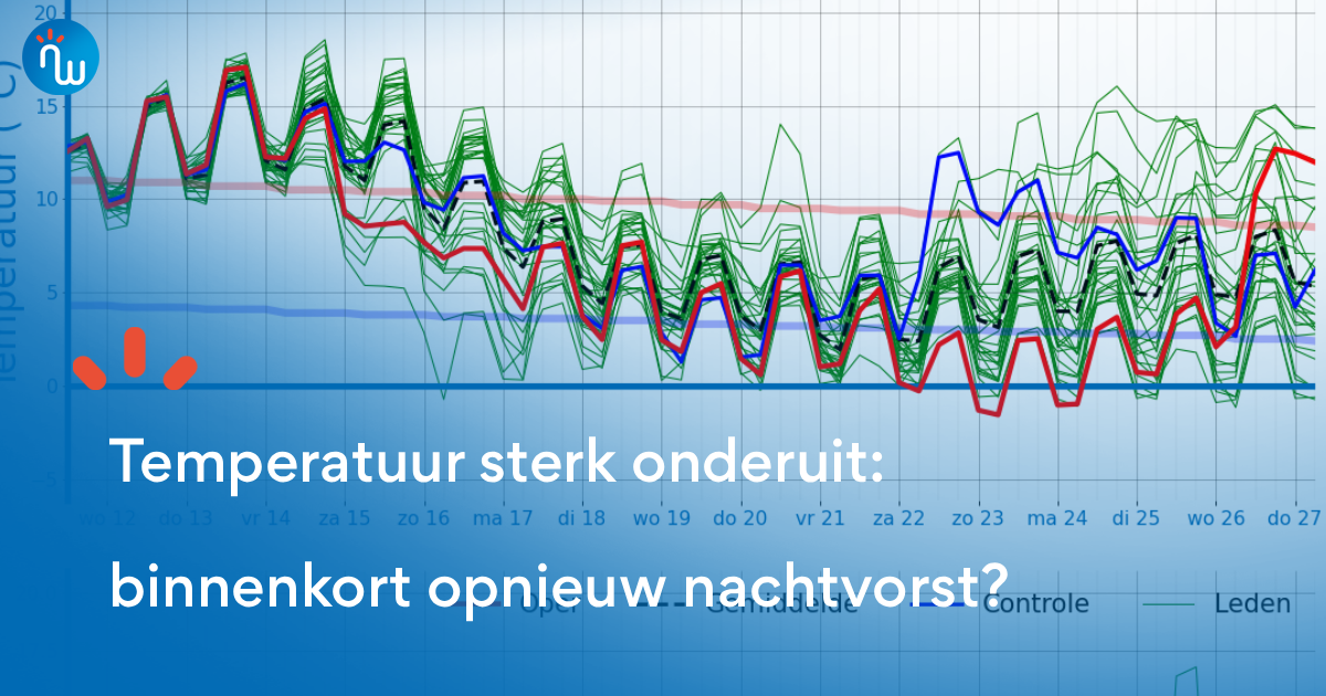Weerbericht komende dagen: Temperatuur zakt sterk, eerste prik van de winter?