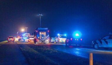 Bij Lelystad heeft een ernstig ongeluk plaatsgevonden.