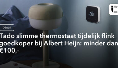 Tado slimme thermostaat flink goedkoper bij Albert Heijn: minder dan €100,-