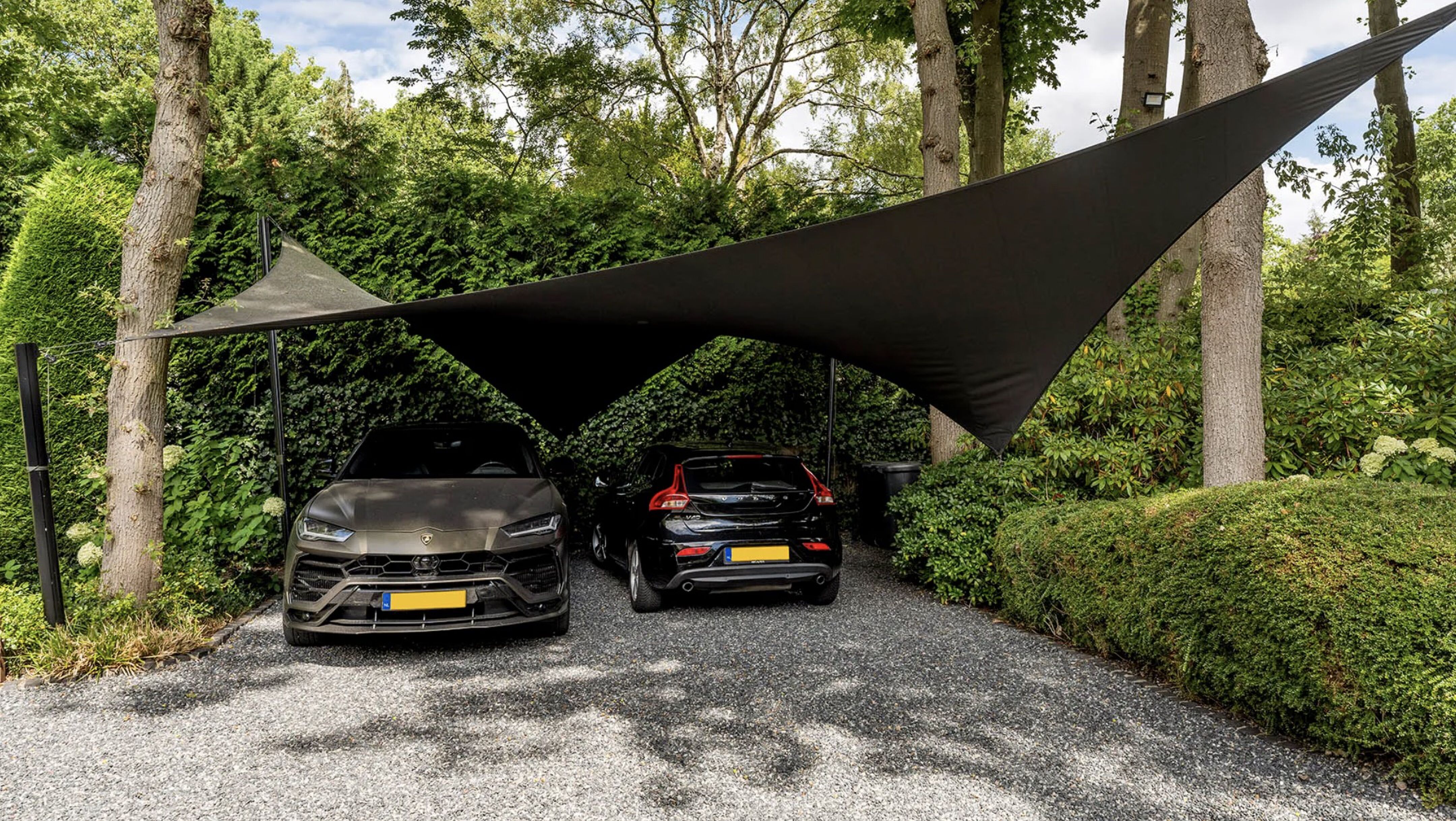 De villa van Rendi Aditia in het Gooi