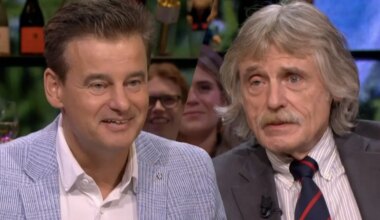 Wilfred Genee weet niet wat hij hoort als Johan Derksen vertelt waar hij dit weekend geweest is