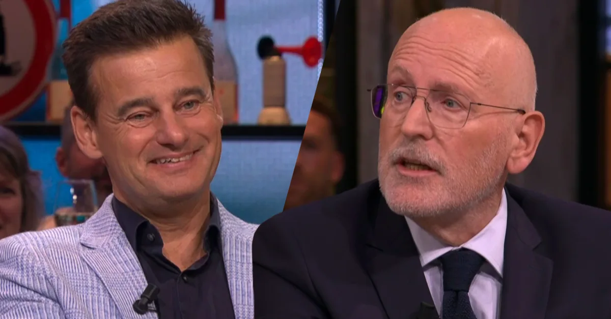 Wilfred Genee wint weddenschap van Frans Timmermans: 'Heb nog een fles wijn tegoed!'