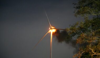 Brand in windmolen in Overijsselse Nieuwleusen onder controle