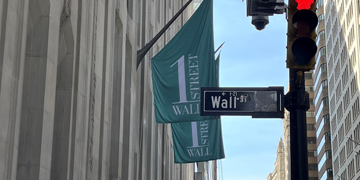 Beursupdate: AEX op Wall Street