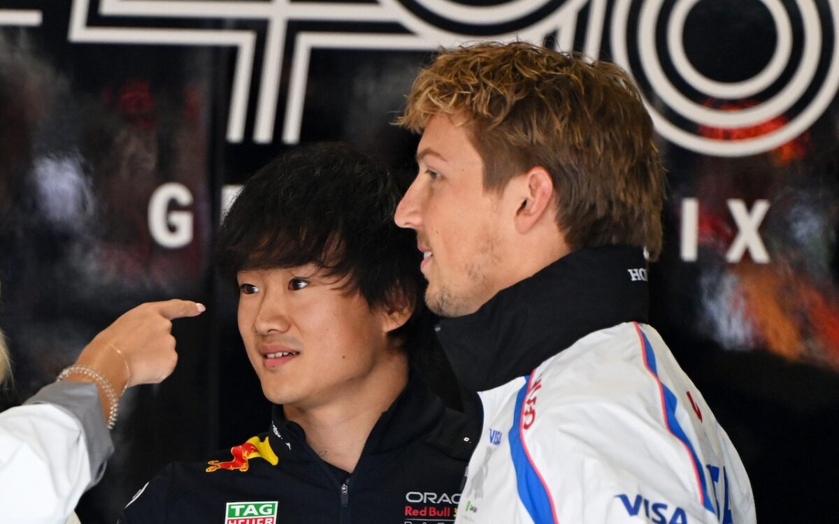 Yuki Tsunoda Liam Lawson