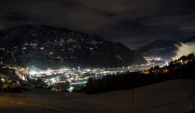 Politie lost waarschuwingsschoten op skipiste in Zillertal na dollemansrit