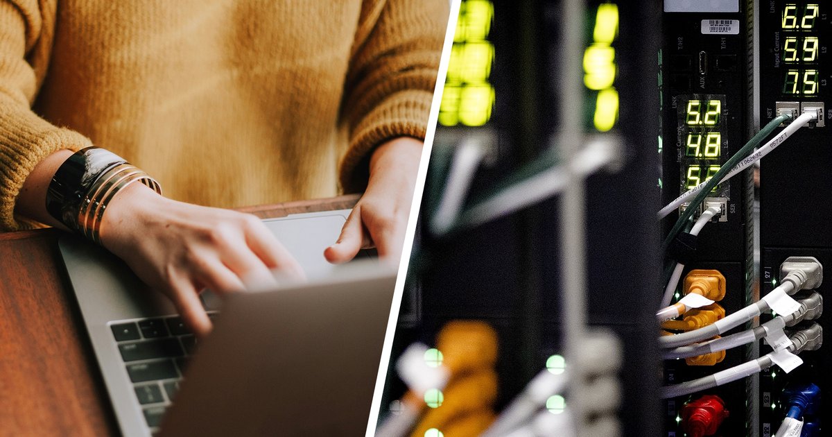 In de cloud zijn je bestanden niet op je eigen apparaat maar op een externe server opgeslagen