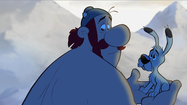 Still uit de film Asterix en de Noormannen. 2006